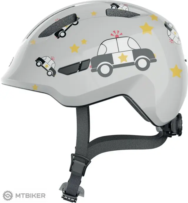 ABUS Smiley 3.0 dětská přilba, grey police Nízká Cena