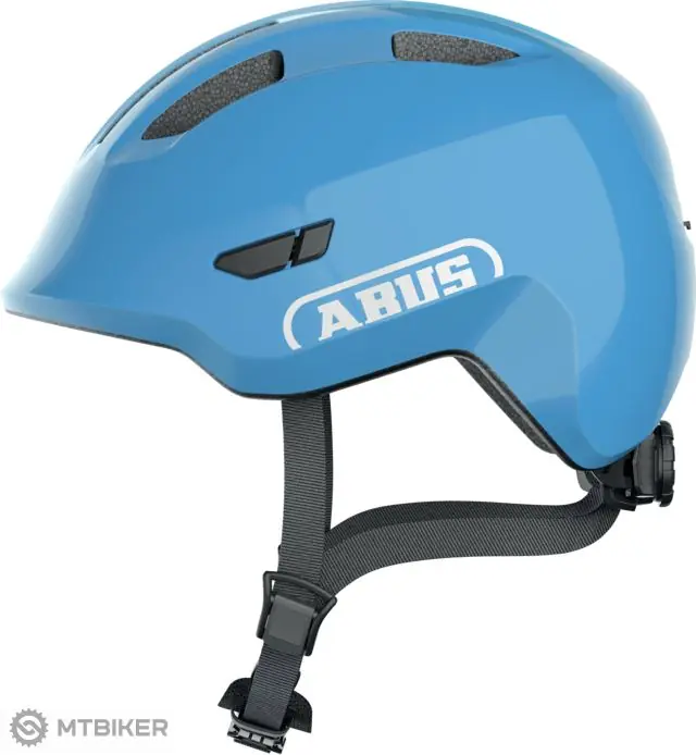 Novinka ABUS Smiley 3.0 dětská přilba, shiny blue