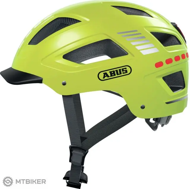 ABUS Hyban 2.0 LED helma, signal yellow Cenově Výhodný