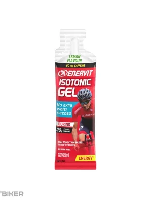 Enervit Isotonic Gel s kofeinem energetický gel, 60 ml, citron Ověřený