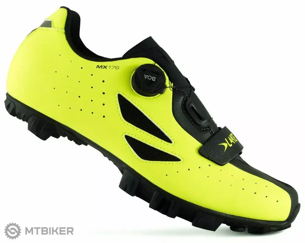 Oblíbený Lake MX176 tretry, fluo/černé