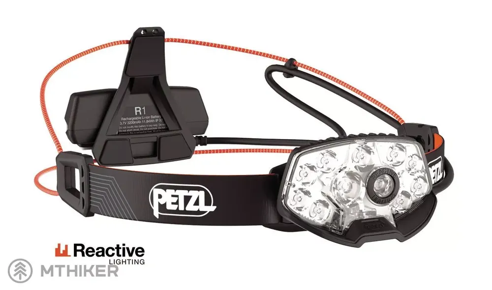 Tovární Cena Petzl NAO RL nabíjecí čelovka, 1500 lm, černá