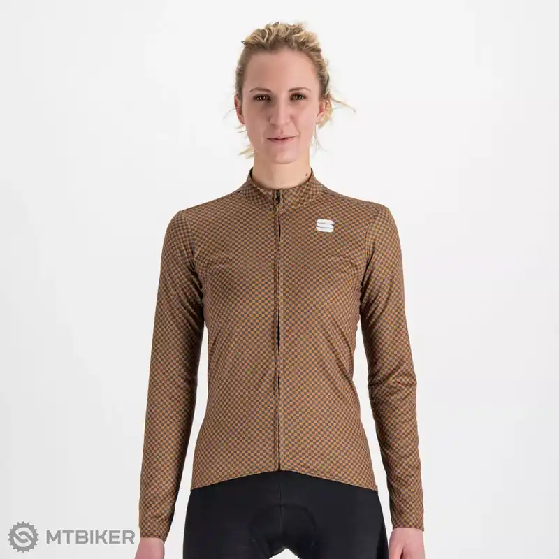 Sportful Checkmate Thermal dámský dres, kožená/antracitová/červený grepfruit Objednat Nyní