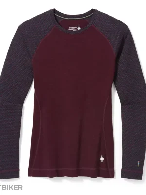 Objednat Nyní Smartwool Classic Thermal Merino Pattern dámské tričko, Black Cherry Dot