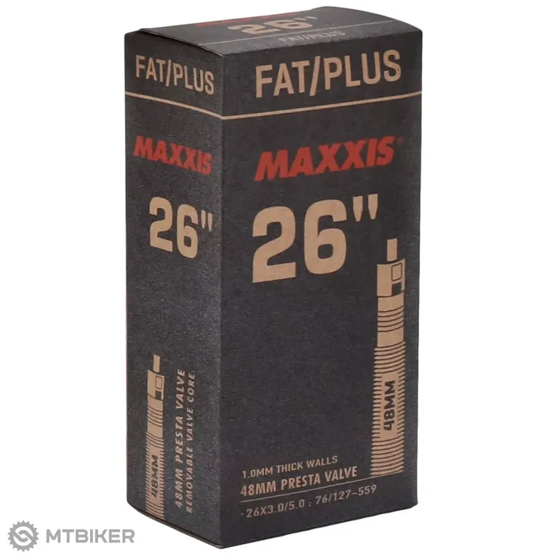 Výhodná Nabídka Maxxis FAT/PLUS 26x3.0-5.0" duše