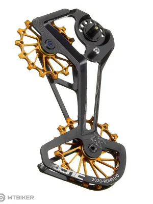 Must-Have KCNC ramínko Alloy pro Shimano MTB XTR 12 Speed, zlatá