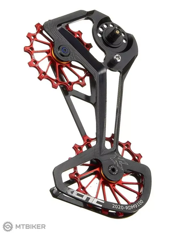 Nízká Cena KCNC ramínko Alloy pro Shimano MTB XTR 12 Speed, červená
