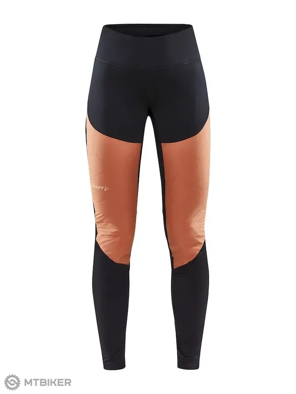 Craft ADV SubZ Tights dámské kalhoty, černá/oranžová Vrácení Zdarma