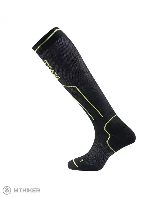 Rychlé Dodání Devold Compression Merino kompresní podkolenky, černá