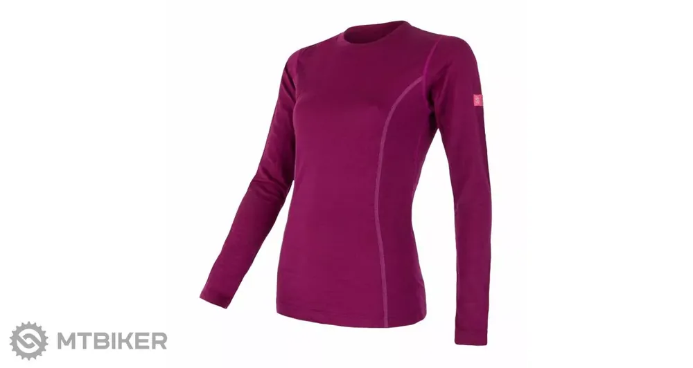 Sensor Merino Active dámské triko, lilla Akční Cena