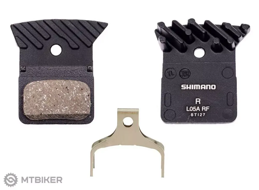 Výprodej Shimano L05A-RF brzdové destičky s chladičem, resin