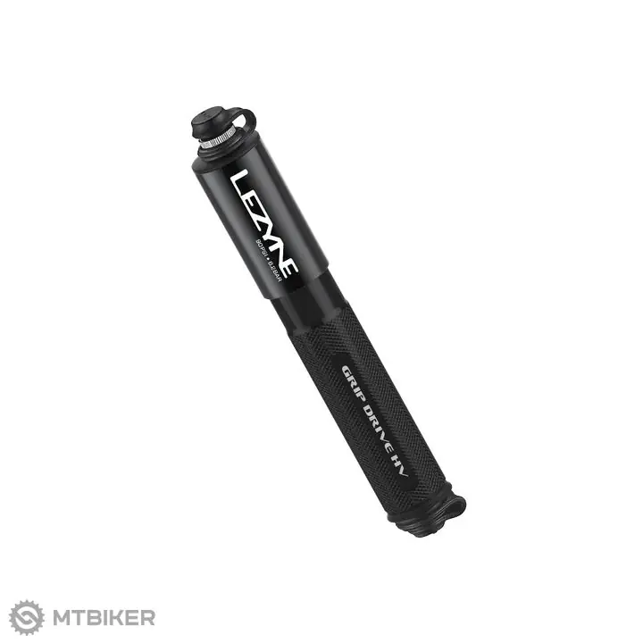 Vysoce Kvalitní Lezyne Grip Drive HV S minipumpa, černá