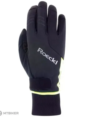 Objednat Nyní Roeckl Villach 2 rukavice, černé/fluo žluté