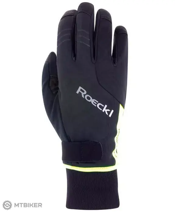 Objednat Nyní Roeckl Villach 2 rukavice, černé/fluo žluté