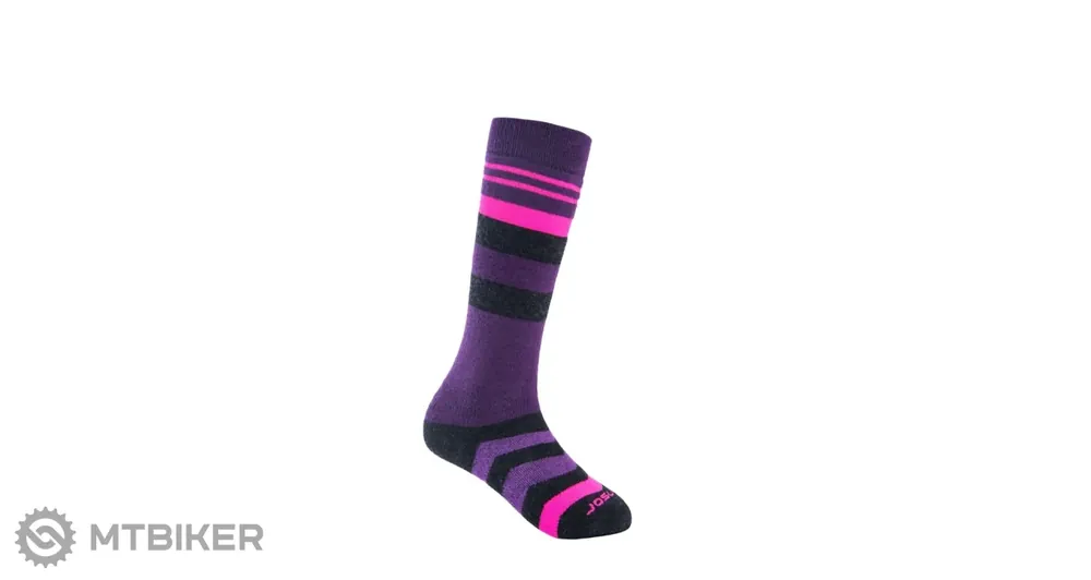 Sensor Slope Merino dětské ponožky, černá/růžová/fialová Poslední Šance