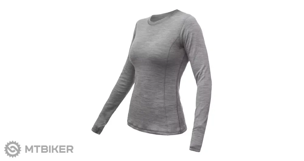 Poslední Šance Sensor Merino Bold dámské triko, cool gray