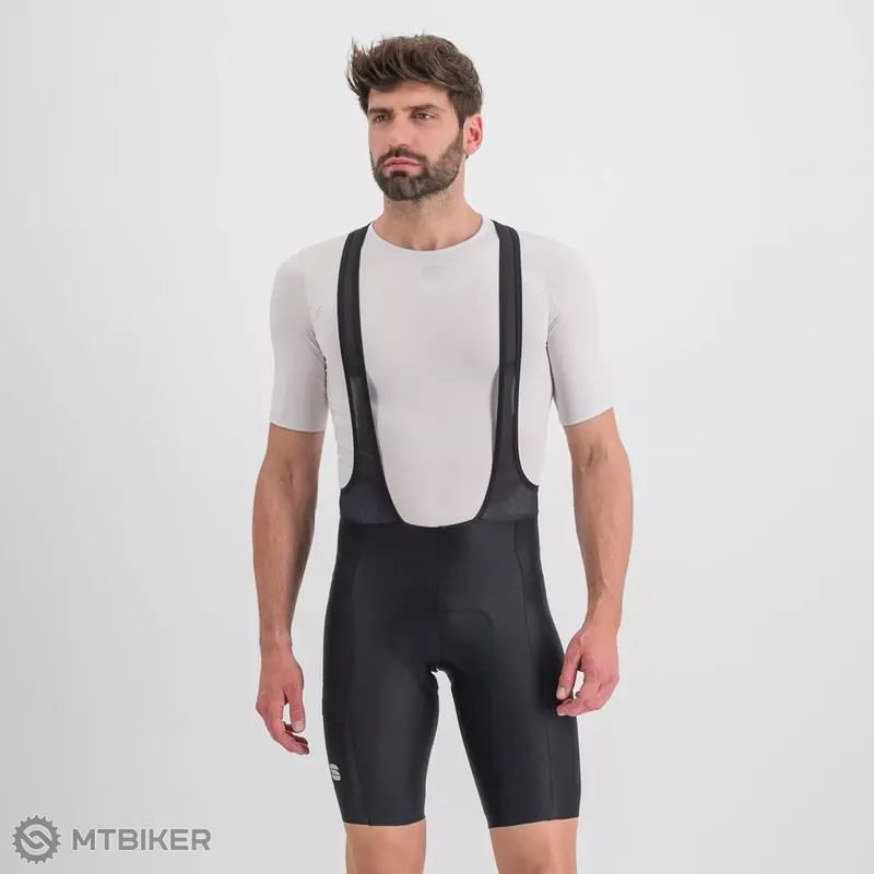 Značkový Sportful GIARA kraťasy se šlemi, černé