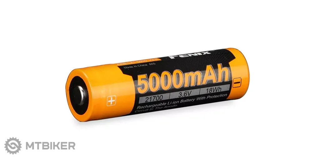 Fenix Li-Ion 21700 nabíjecí baterie, 5 000 mAh Hit Sezóny