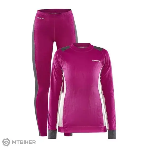 Výhodná Nabídka Craft CORE Dry Baselayer dámský set, růžová