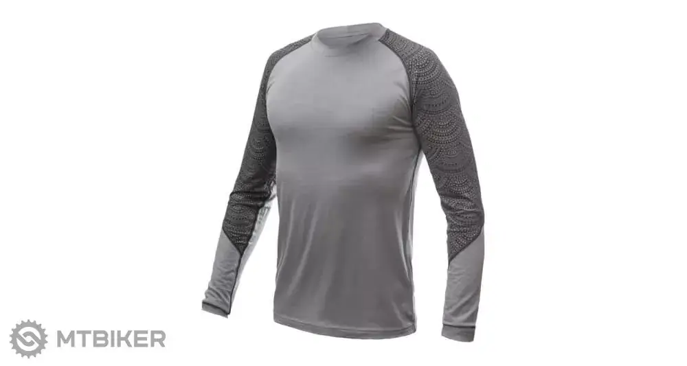 Sensor Merino Impress tričko, šedá/maori Ověřený