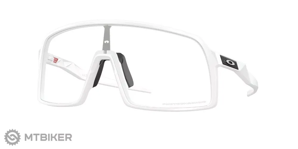 Oakley Sutro brýle, Matte White/Clear to Black Iridium Photochromic Vrácení Zdarma