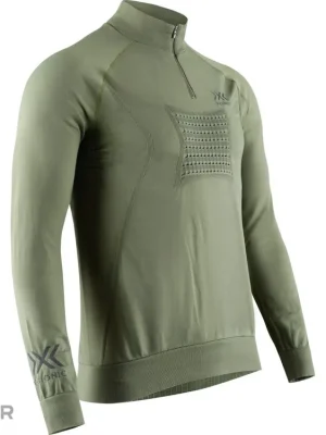 Vysoce Kvalitní X-BIONIC Racoon 4.0 funkční mikina, green/anthracite