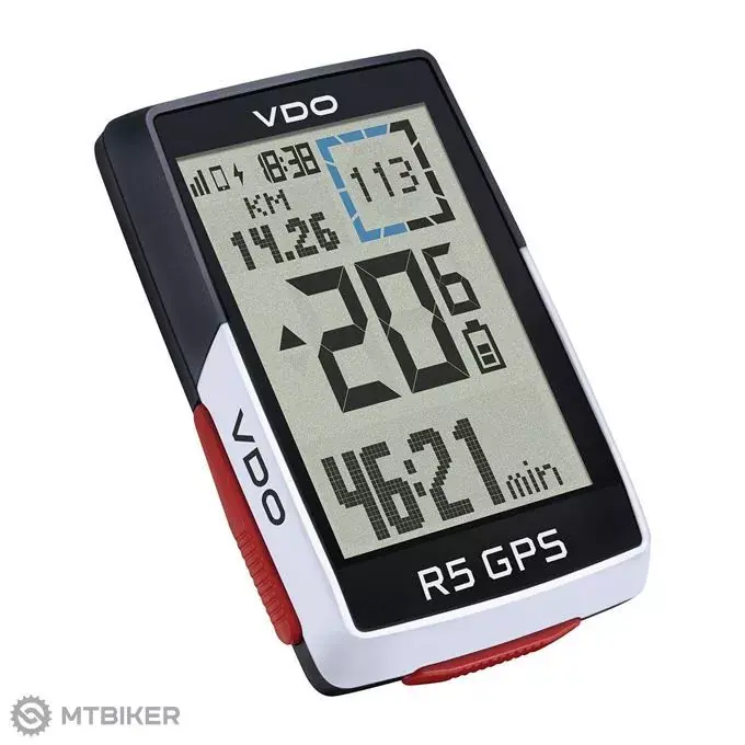 VDO R5 GPS cyklopočítač Must-Have