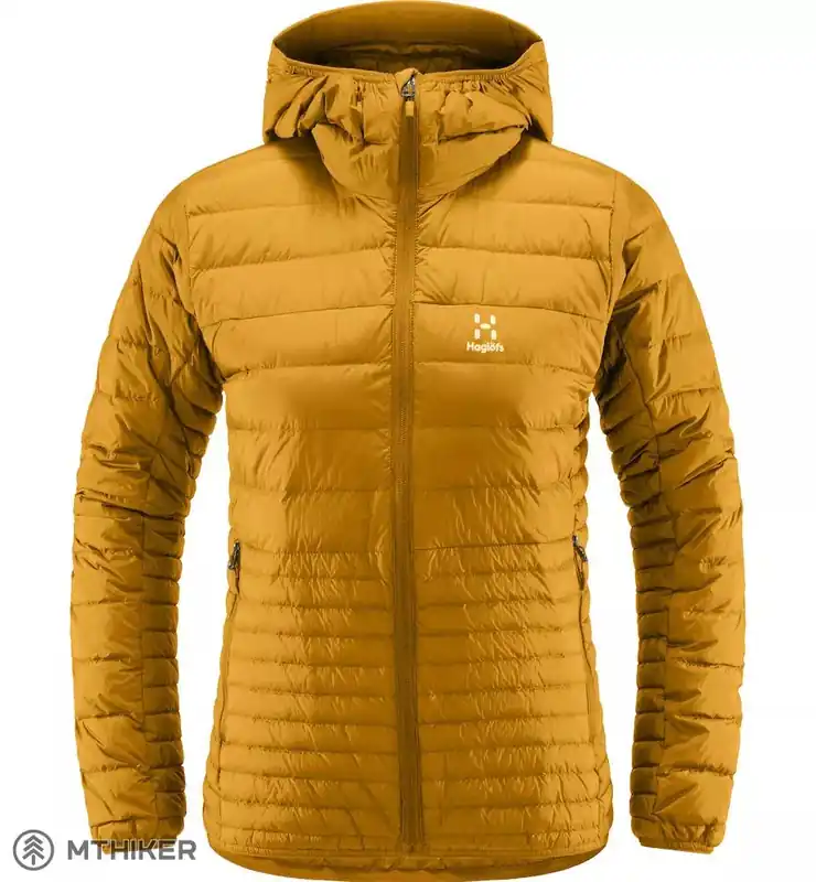 Omezená Nabídka Haglöfs Micro Nordic Down Hood dámská bunda, autumn leaves