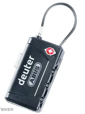Nízká Cena deuter TSA Cable Lock zámek, černá