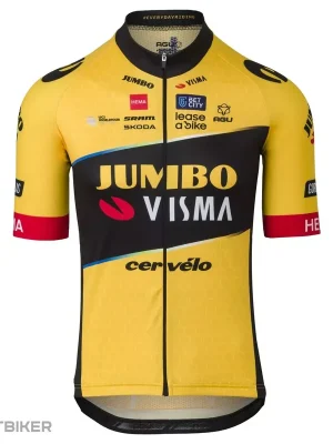 AGU Replica SS Team Jumbo-Visma dres, žlutý Cenová Bomba