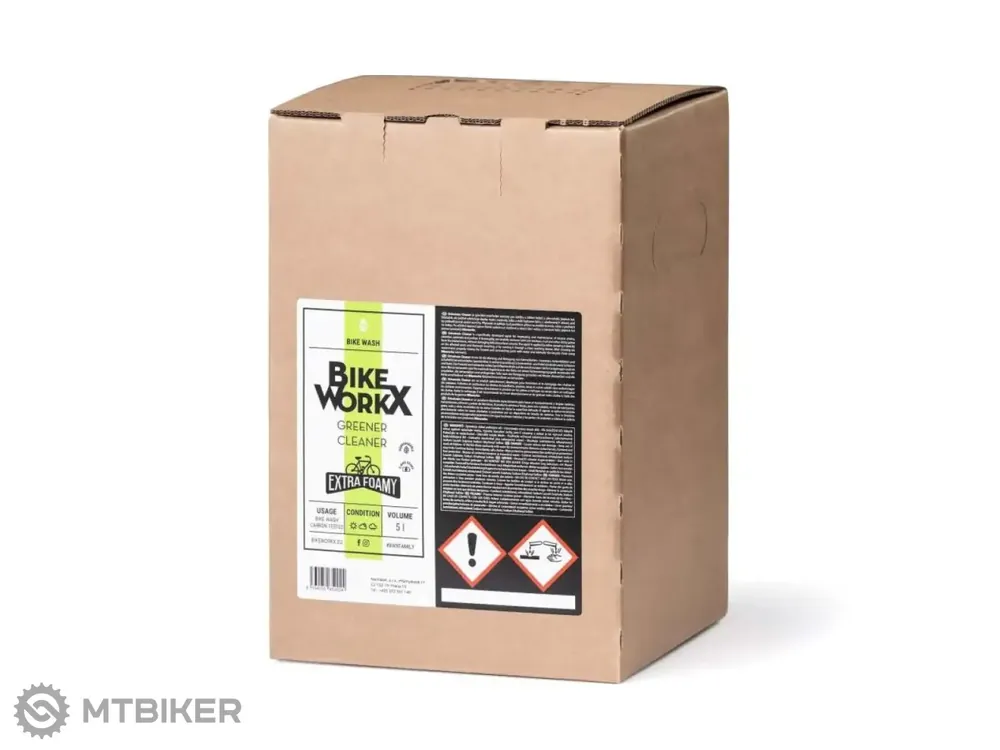 BIKEWORKX Greener čistič, 5 l Cenově Výhodný
