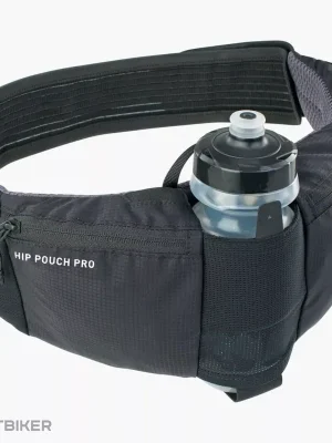 EVOC Hip Pouch Pro ledvinka, 1 l + láhev 0.55 l, černá Oblíbený
