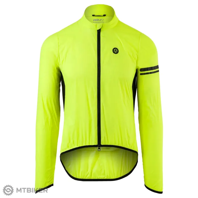 AGU Wind Jacket Essential bunda, fluo yellow Sezónní Sleva