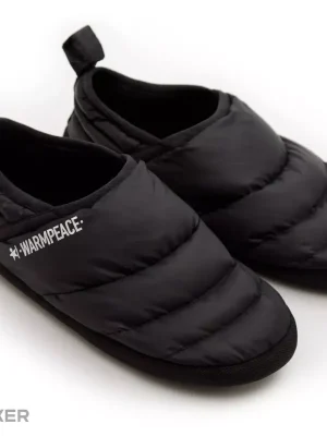Akční Nabídka Warmpeace péřové přezůvky, černé