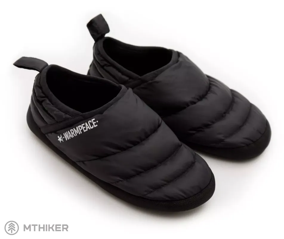 Akční Nabídka Warmpeace péřové přezůvky, černé