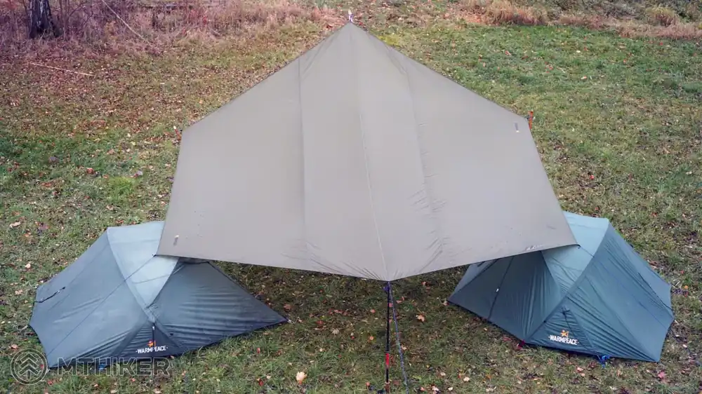 Speciální Cena Warmpeace Chapito přístřešek, olive green