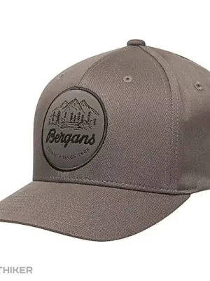 Bergans Nordmarka Epoch Flexfit kšiltovka, solid grey Cenová Bomba