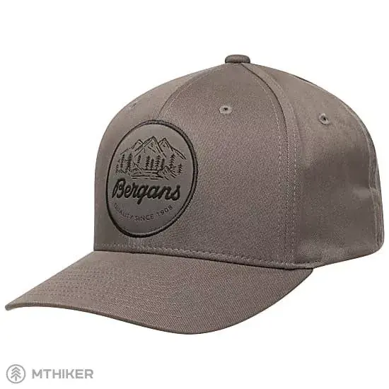 Bergans Nordmarka Epoch Flexfit kšiltovka, solid grey Cenová Bomba
