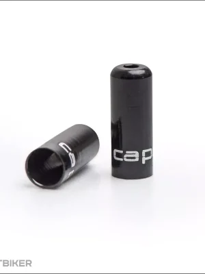 capgo OL otevřená koncovka pro 5 mm brzdový bovden, hliník, černá, 10 ks Must-Have