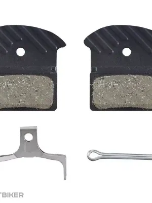 Vysoce Kvalitní Shimano J05A brzdové destičky, organické, s chladičem, Ice Tech