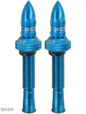 KCNC Alloy bezdušové ventilky, 50 mm, modrá Objednat Nyní