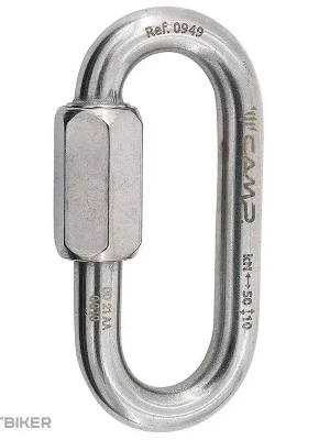 CAMP Oval Quick Link karabina 10 mm, stainless steel Novinka