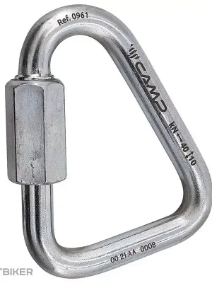 Časově Omezené CAMP Delta Quick Link majlonka, 10 mm, pozinkovaná ocel