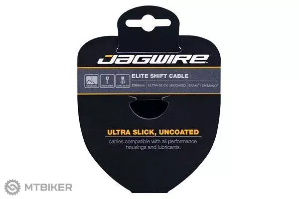 Nejlepší Volba Jagwire Elite Polished Ultra-Slick Stainless řadicí lanko, 1.1 x 2 300 mm, nerez