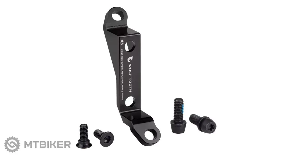 Autentický Wolf Tooth Post to Flat Mount adaptér pro brzdy
