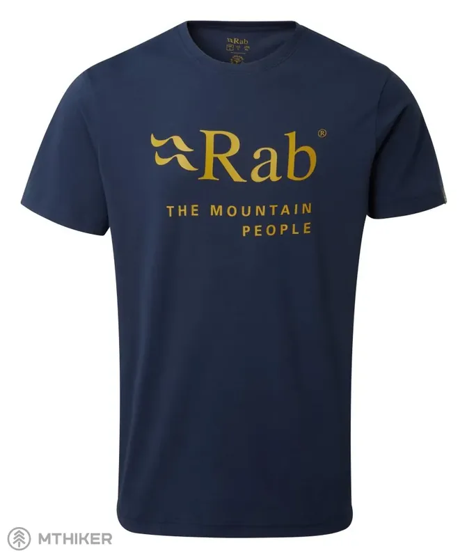Rab Stance Mountain Tee bavlněné triko, Deep Ink Horká Nabídka