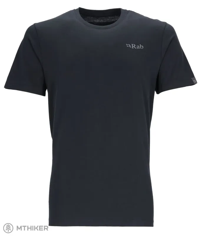 Vrácení Zdarma Rab Stance Mountain Peak Tee bavlněné triko, Beluga
