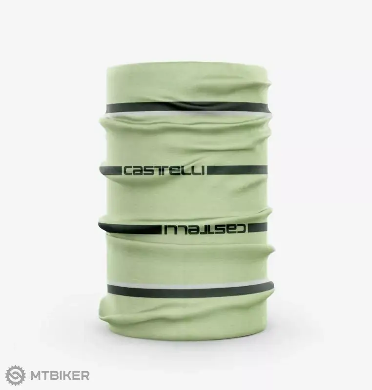 Castelli COMO NECK nákrčník, světle zelená Finální Výprodej