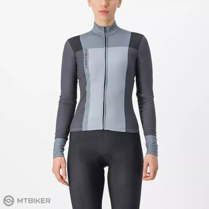 Castelli UNLIMITED THERMAL dámský dres, světle černá Oblíbený