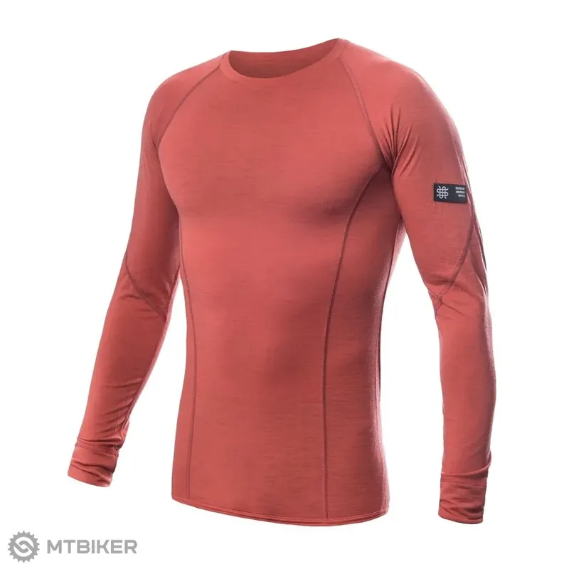 Pouze Dnes Sensor Merino Active triko, terracotta